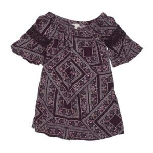 Nordstrom Love Fire Off The Shoulder Boho Top XS